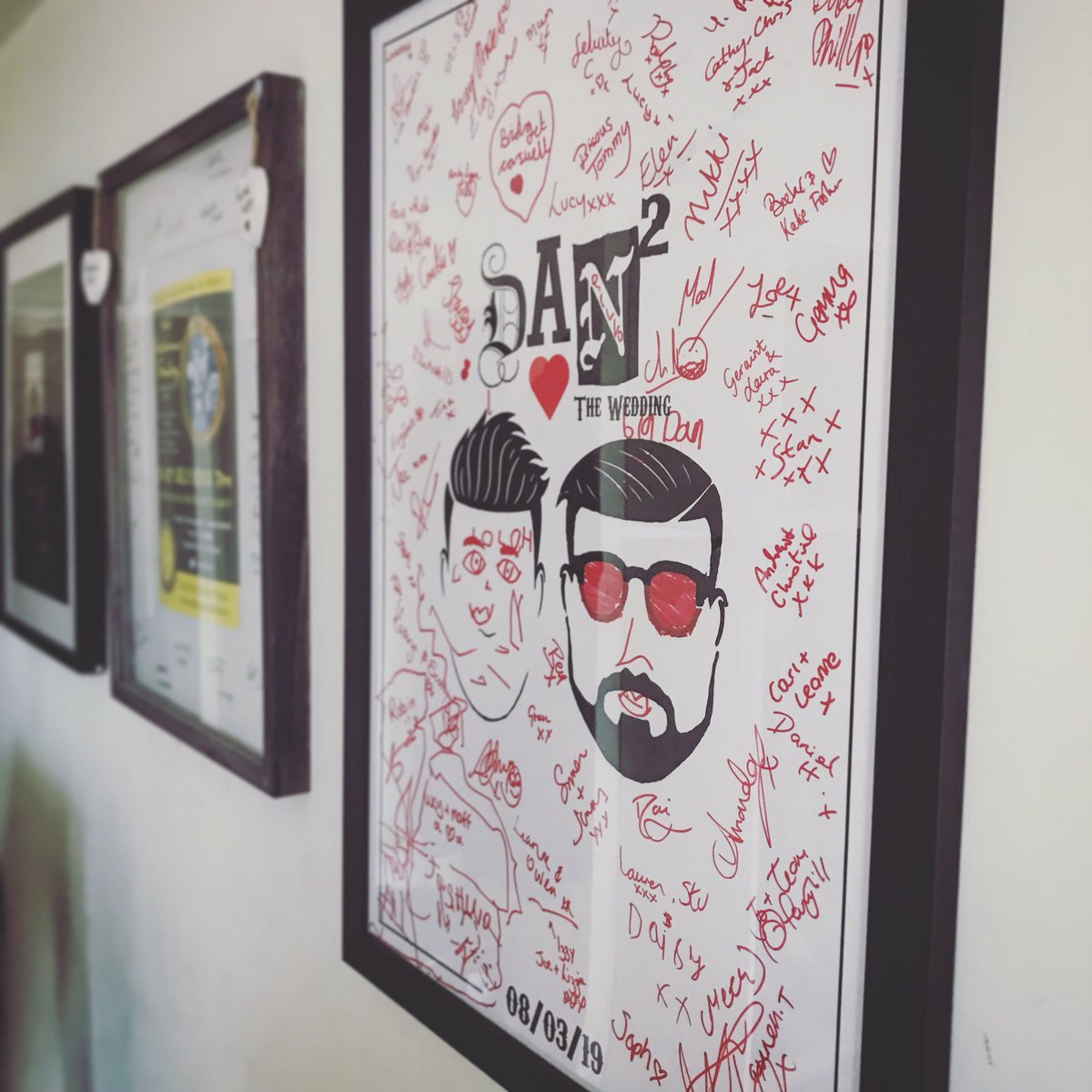 DirectorDan86's tweet photo. It’s up already!! #DanSquared #Wedding https://t.co/d07YSejmy3