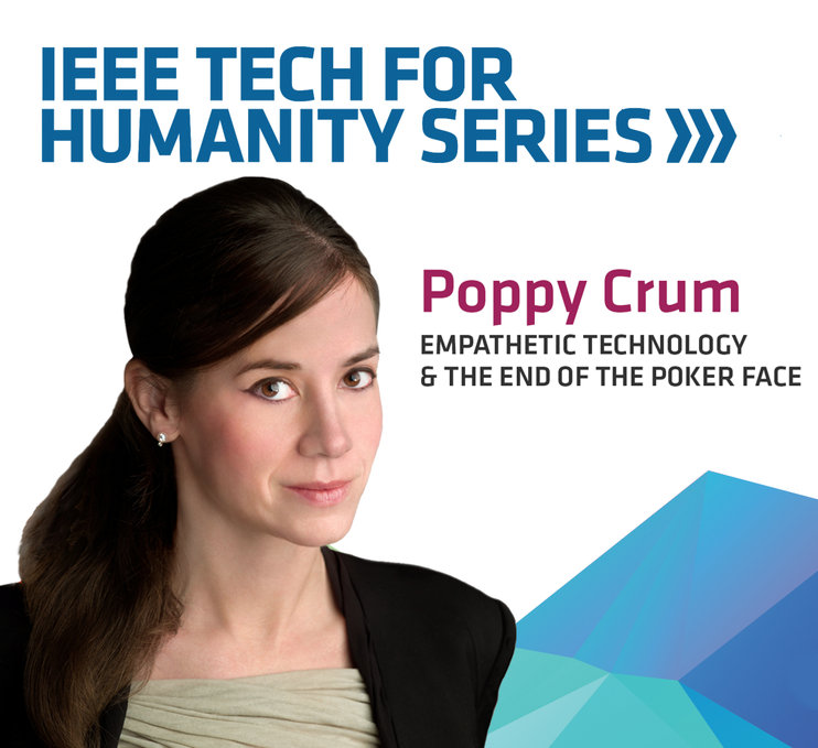 IEEESA's tweet photo. 1 hr until @PoppyCrum (@Dolby) speaks on "Empathetic Technology & The End of the Poker Face" at #SXSW2019. 12:30 Fairmont Manchester EFG #IEEESXSW #IEEECrum https://t.co/i2mTaXYsHr https://t.co/WdGV119VdC