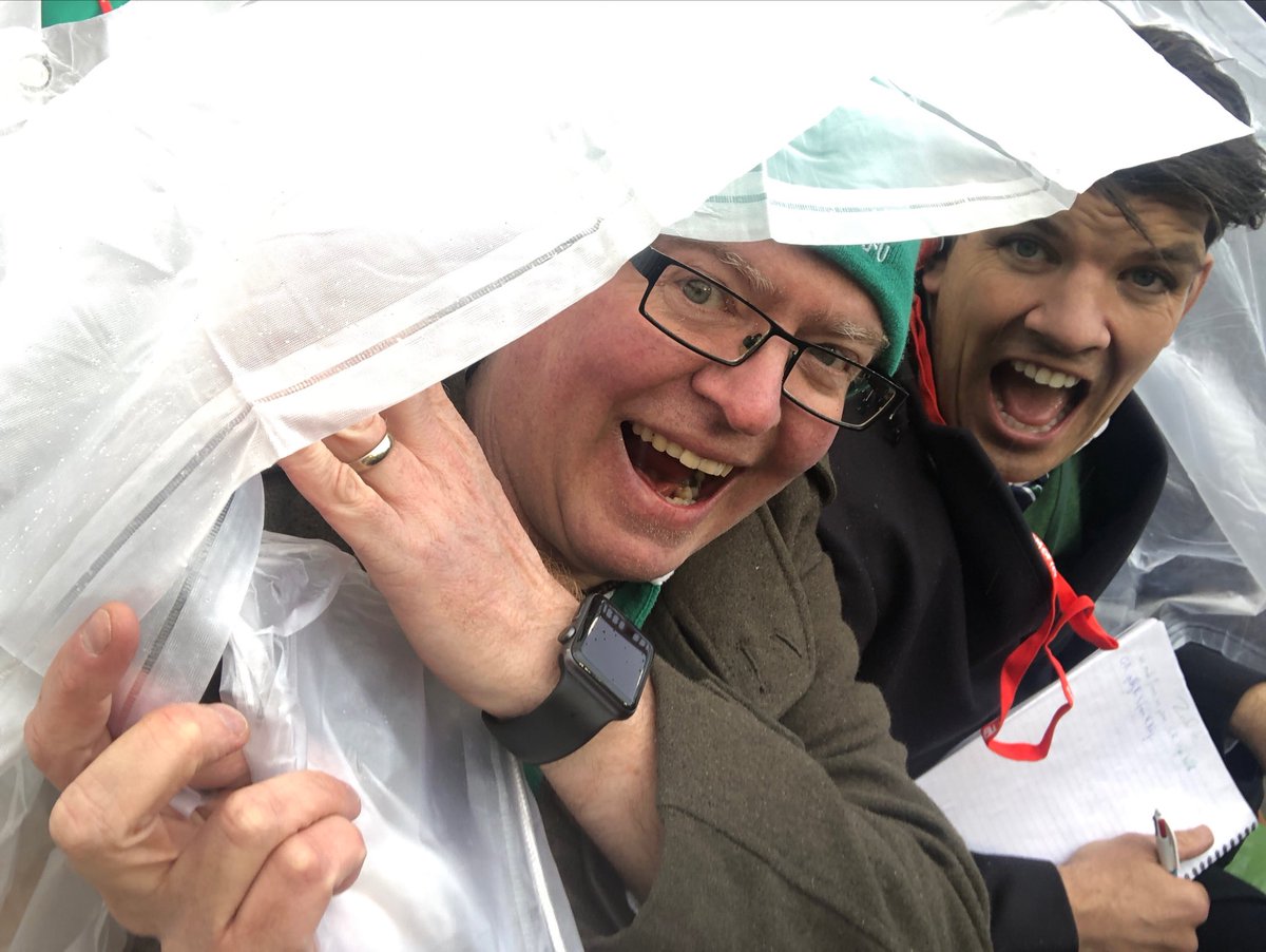 Thankfully rain didn’t stop play 😀#COYBIG #TeamOfUs ⁦@brianpdorman⁩