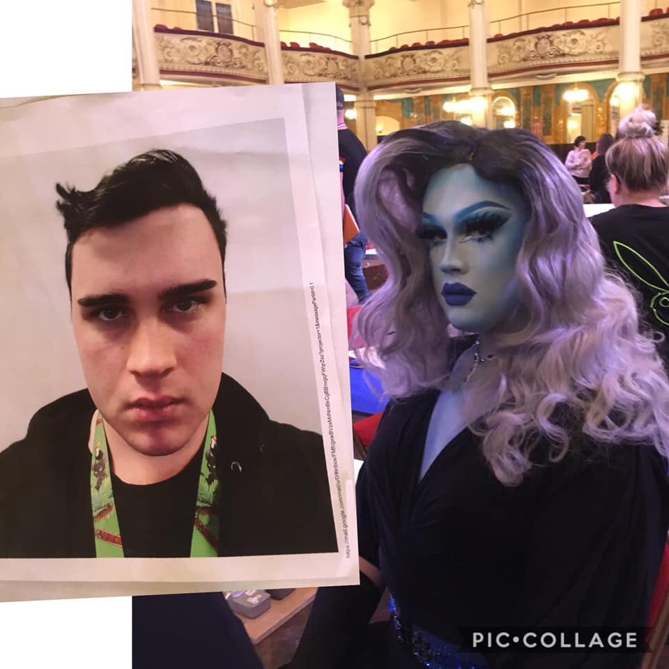Glamorous Drag at Blackpool Comps #aht-of #Blackpool #makeup #beauty