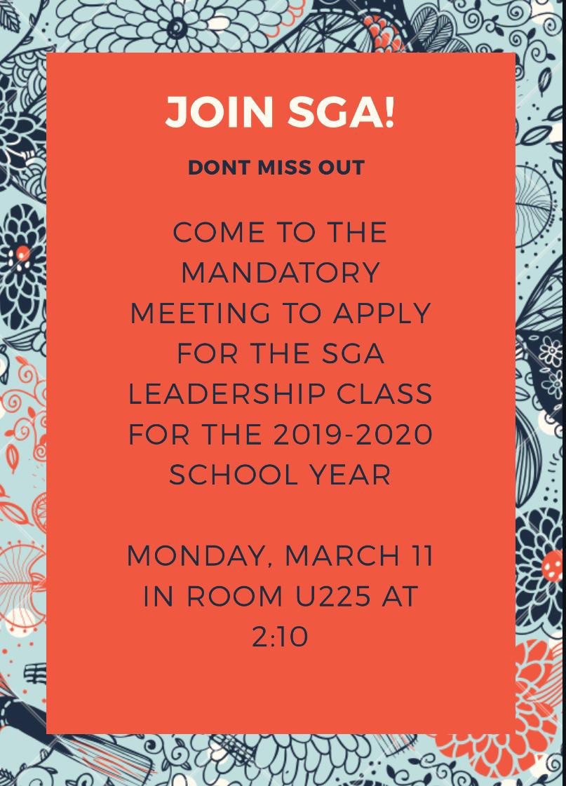 Pines Charter SGA tweet media