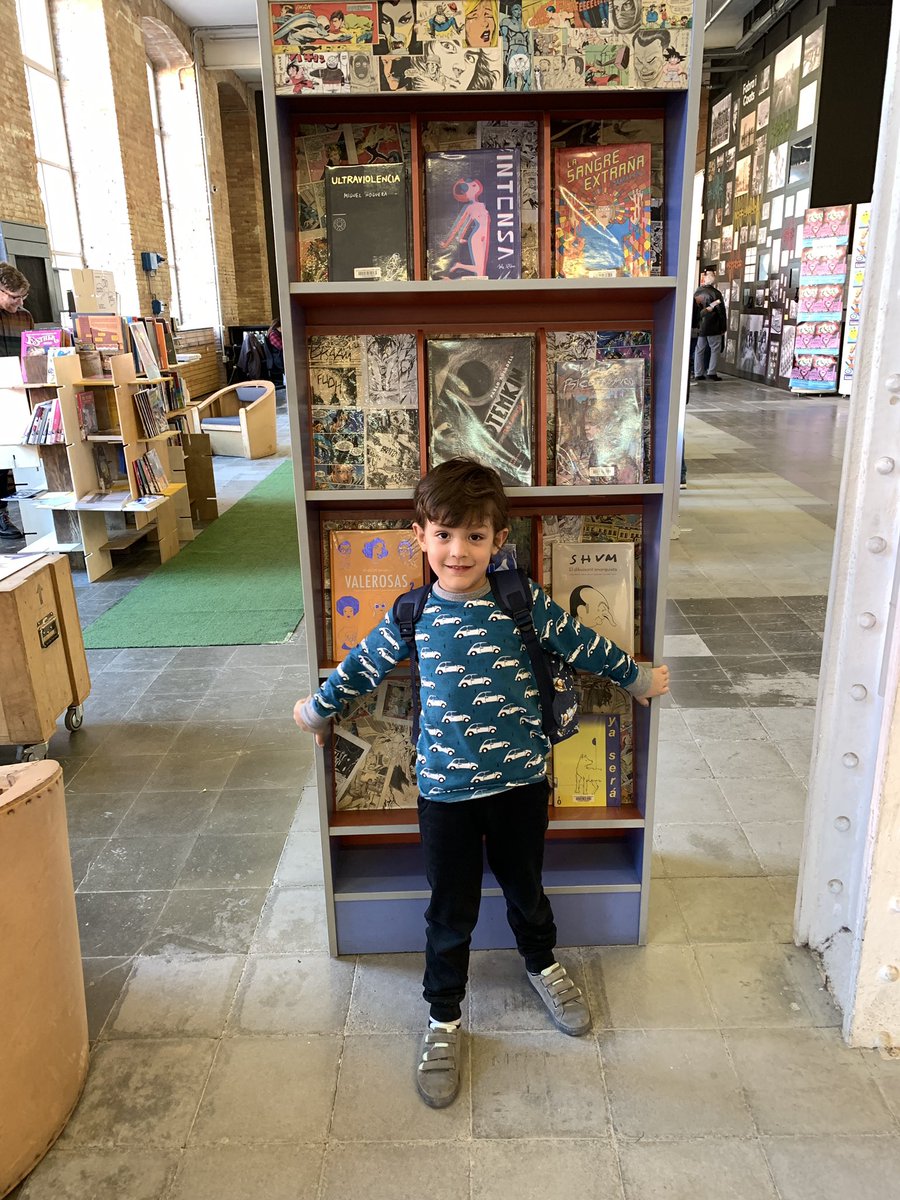 gisetendo's tweet photo. Molt fan del #minigraf2019 i de la #microTBOteca de #bbcnCanFabra al #GRAFBCN2019 https://t.co/a5v8CWtmII