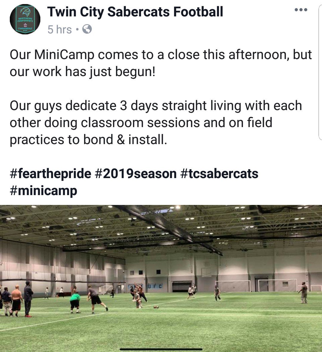 TCSabercats tweet picture