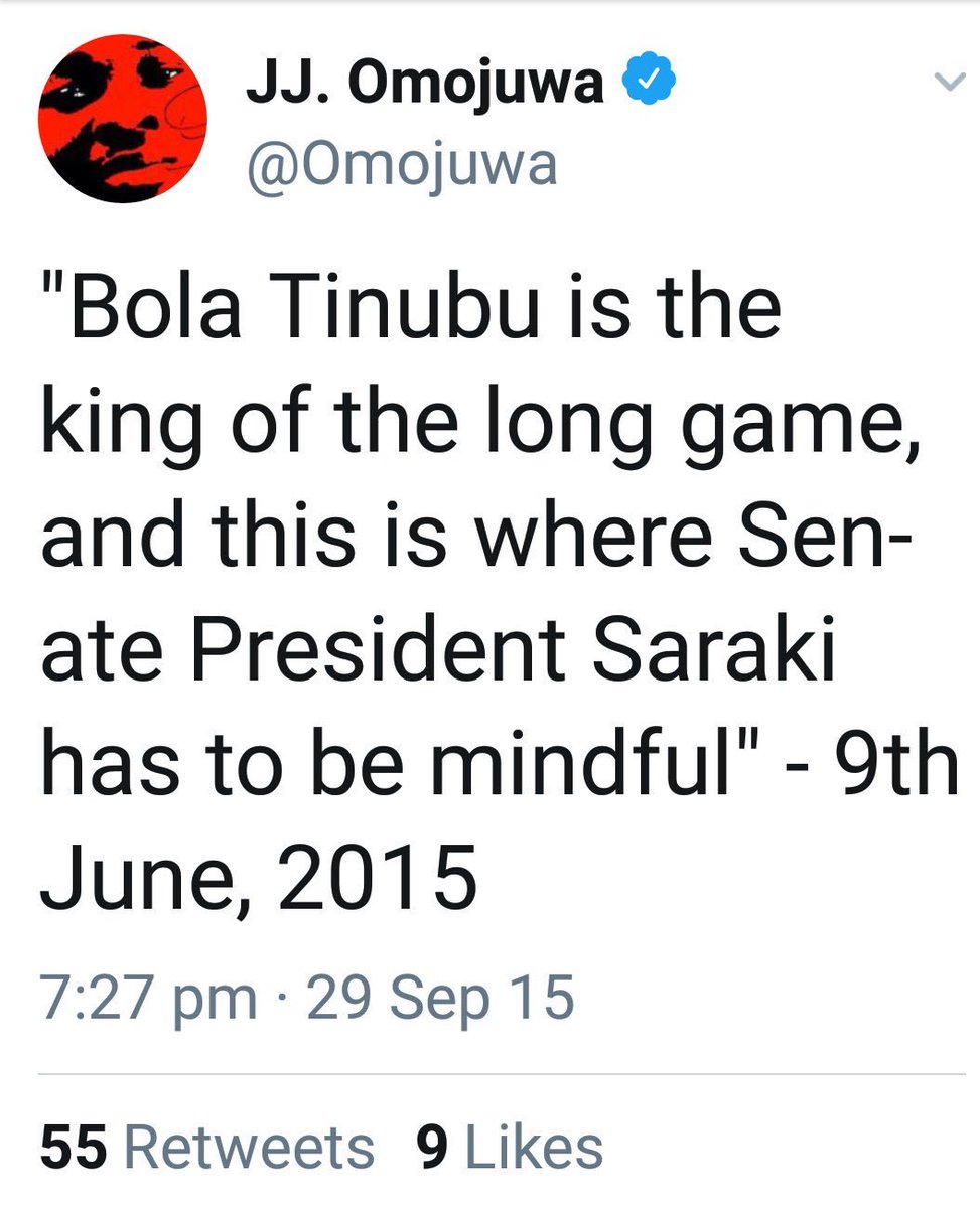 FemiOmotee's tweet photo. This was exactly 4 years ago. @Omojuwa isn’t a prophet but disregard what he says at your own peril. I really do feel for @bukolasaraki right now. https://t.co/kSLEY39dS4