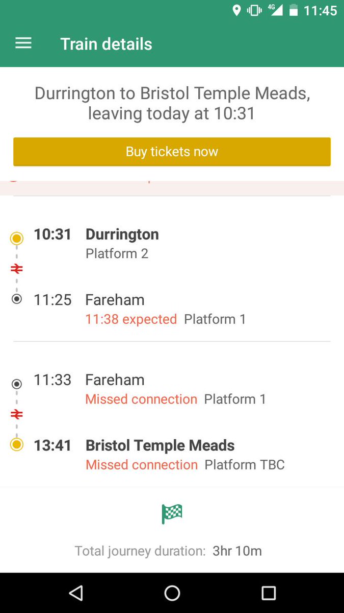 TechyGit's tweet photo. @SouthernRailUK Brighton to Southampton was slowed so the connection was missed. I assume booked tickets will work on the later trains? If slowed due to wind, should the Cardiff one not have been slowed too?! Appreciate that leg may be gwr. Five mins delay = two hour wait now https://t.co/Bj1iBsydxs