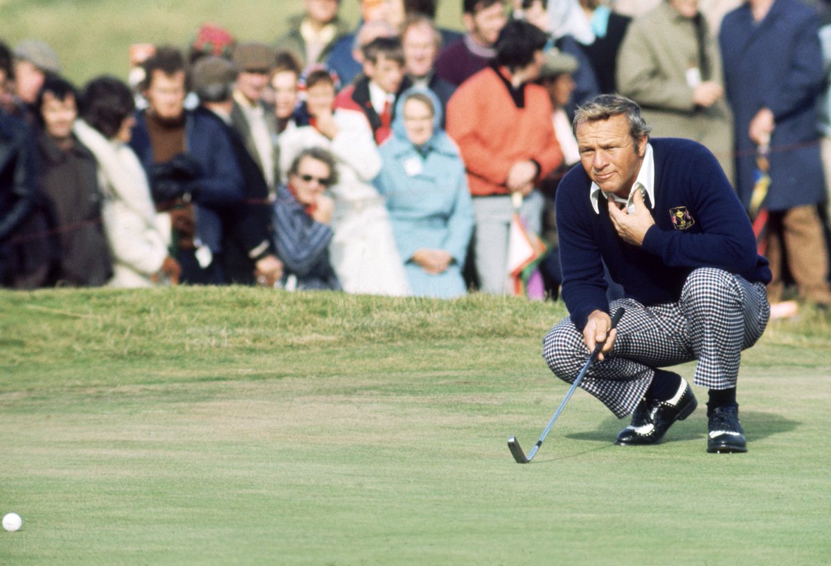 PGATOURLIVE's tweet image. QOD: The umbrella icon. The iced tea/lemonade drink. The legendary golfer. However you remember Arnold Palmer, his legacy will live on forever. 

What is your favorite memory of Mr. Palmer?