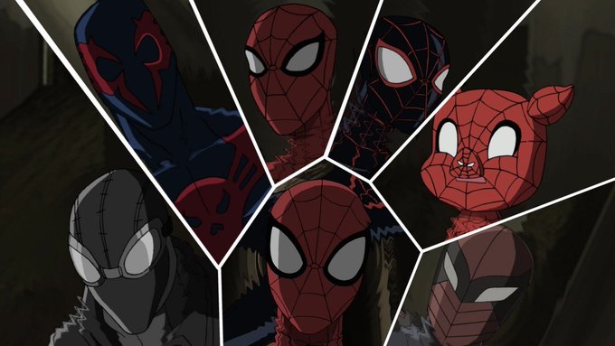 注目 画像ツイート アルティメット スパイダーマン Vs シニスター シックス アニメレーダー