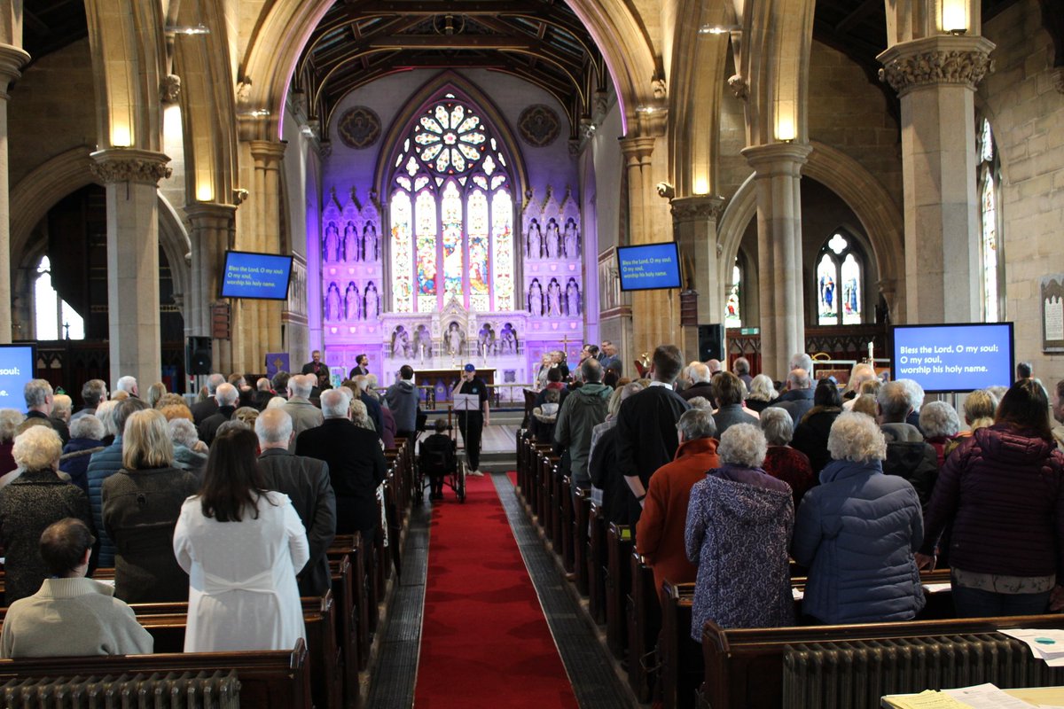 Fantastic gathered worship this morning with the whole of West Hub!