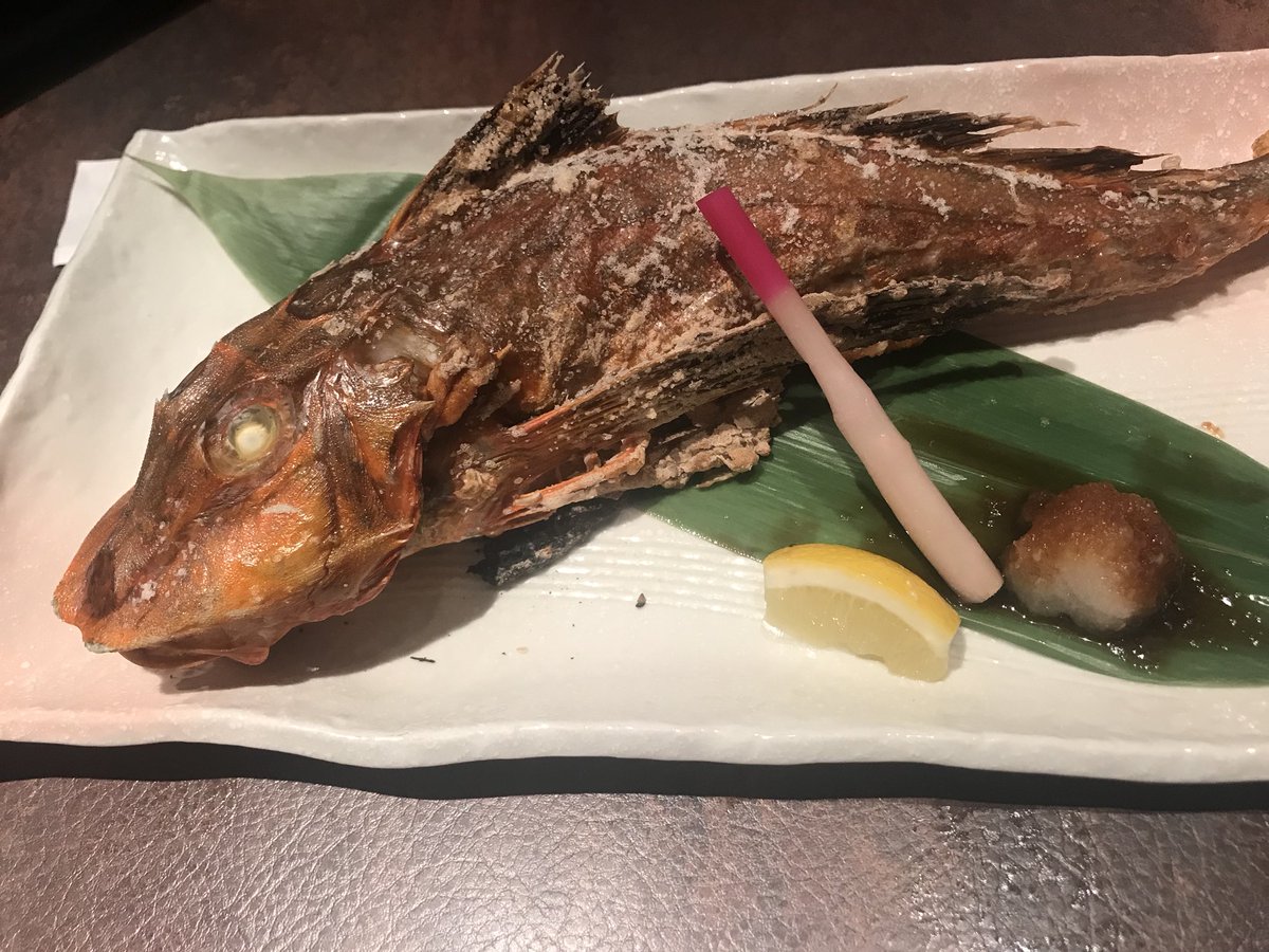 ホウボウ塩焼き ホウボウ塩焼き