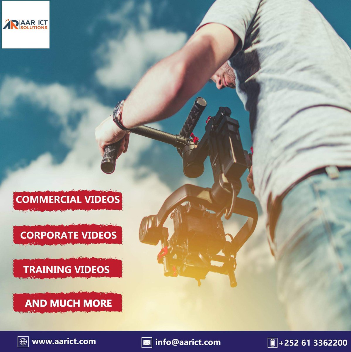AarIctSolutions's tweet photo. Tell your Story with Video, Waxaaan diyaar kuula nahay samaynta Muuqaalo qurux badan.#Somalia #Mogadishu #video #Ict https://t.co/HR0xurLj2s