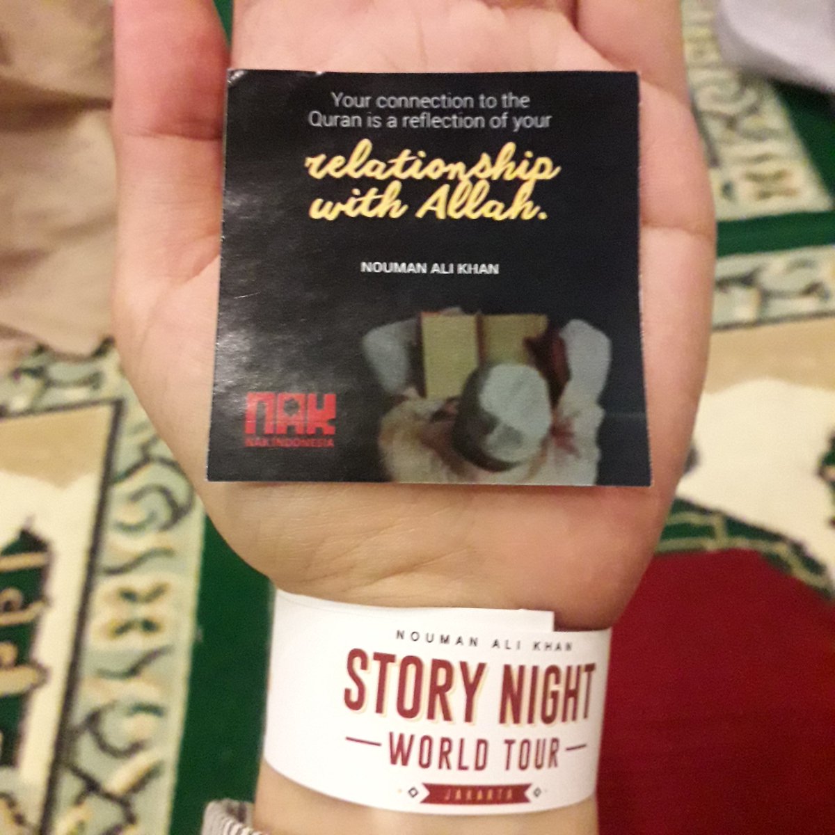 wiozarla's tweet photo. Nouman Ali Khan - Story Night: Miracles (stories about Musa as) https://t.co/Crw96YXrIZ