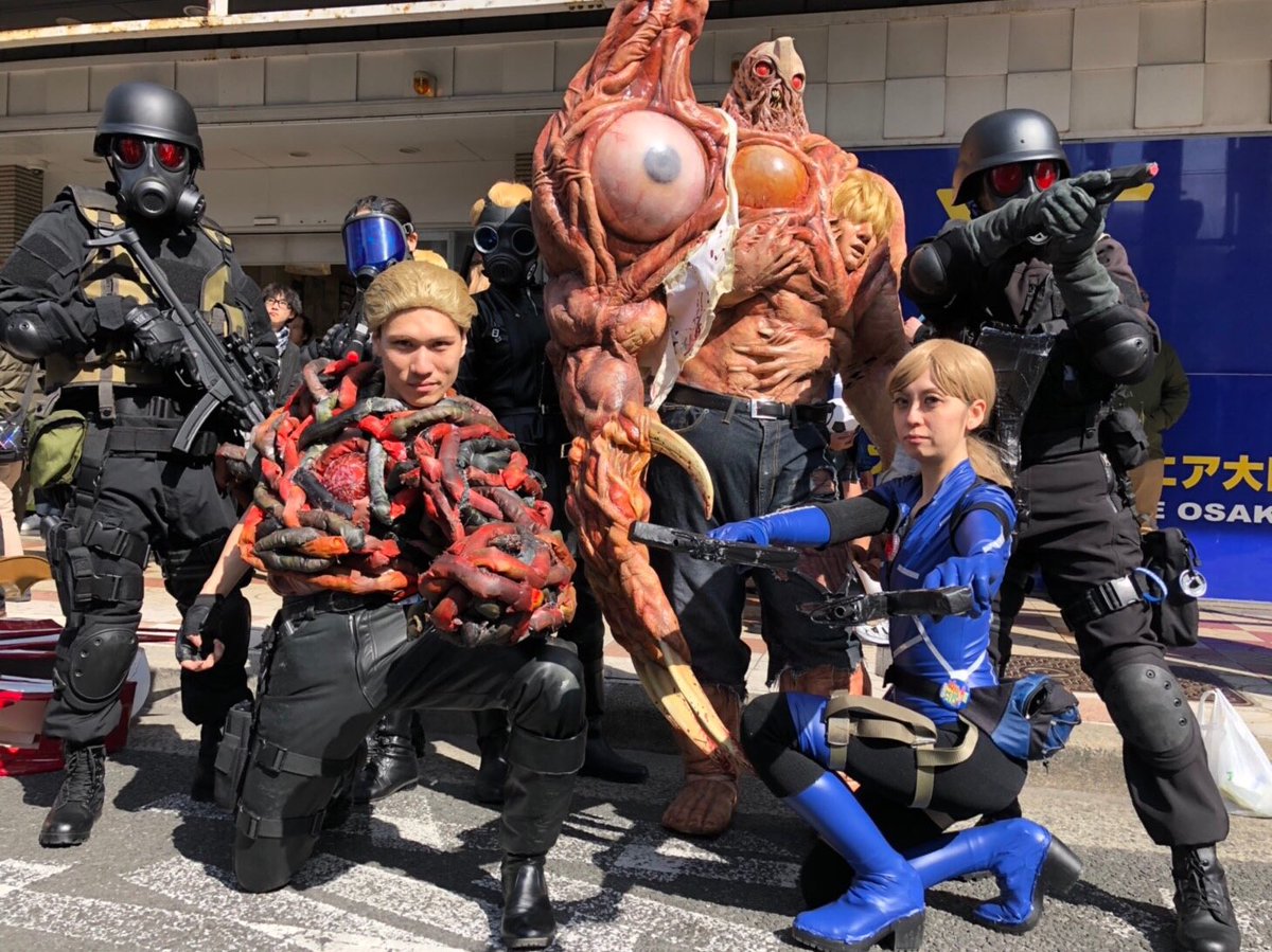 マーシー Tk 5106 على تويتر 昨日は3年ぶりにバイオコスでのストフェス参戦でした 何年かぶりのユニバイオの方々ともお会いできてとても楽しかったです ストリートフェスタ19 バイオハザード バイオハザードre2 オペレーション ラクーンシティ ストフェス