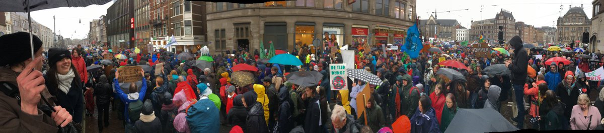 Eindelijk : niet lullen maar lopen #klimaatmars