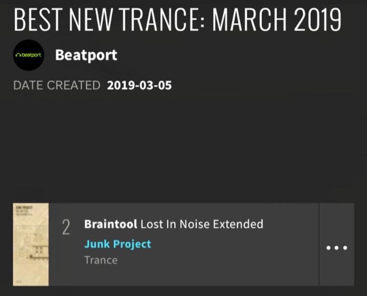 Nice to see our Remix has made it to No. 2 on the <a href="/beatport/">Beatport</a> Best New Trance: March 2019!🤘🏼 #ACID <a href="/outburstrec/">Outburst Records</a>