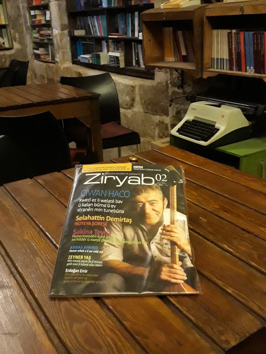 Hûn dikarin kovara Ziryabê li cem me peyda bikin