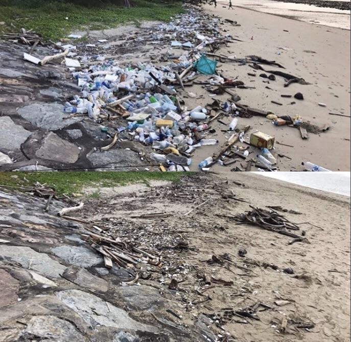 Por fin un reto de redes sociales que tiene sentido #trashtag
Elige un lugar con basura, límpialo y comparte el antes y el después... 

...barrunto que no va a ser tendencia