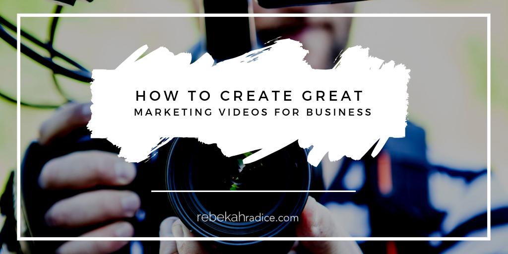 84% of consumers say they've purchased a product after watching a video. 

That means video content marketing is no longer a maybe, but a must-have for your business.

Here's how to create engaging videos!

rebekahr.com/2Rl7Qag