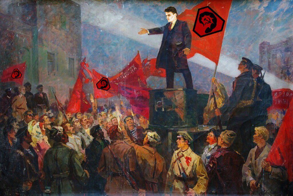 Картинки о революции, семь лет