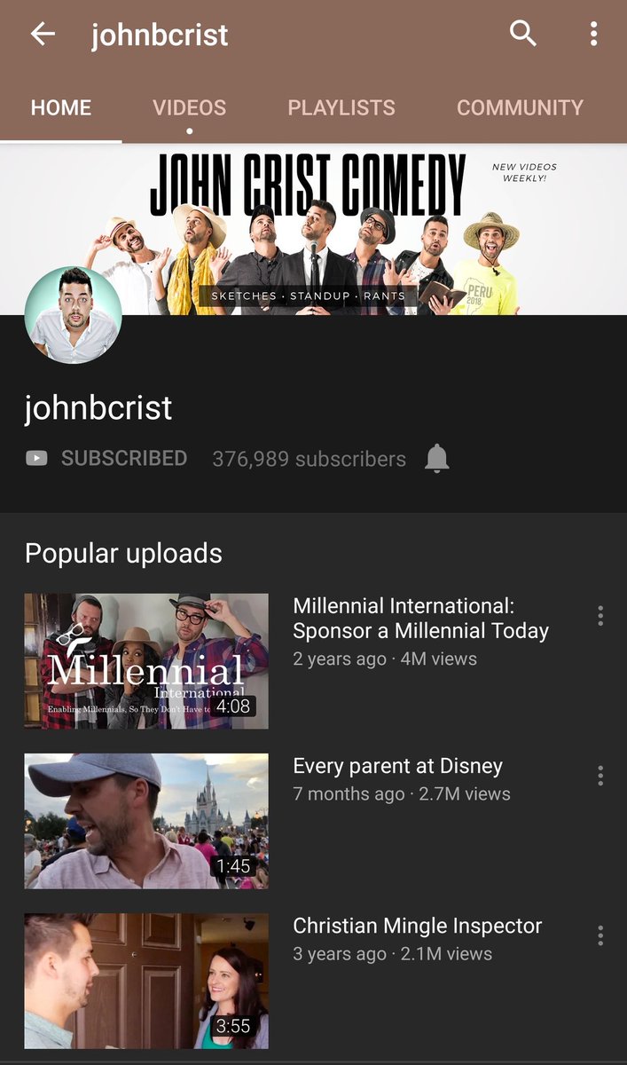 ChapelTechTeam's tweet photo. If you're wondering where the VR Church video came from this morning at @TheChapelLondon, it's by a great US Christian comedian called @johnbcrist.
Check him out on YouTube: https://t.co/dzmOkvxifU https://t.co/ziDDtU6vfU