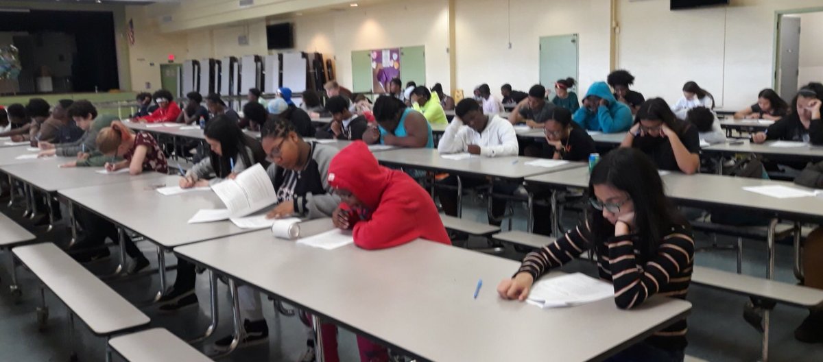 Our Parkway 8th graders in their Saturday writing camp yesterday. We had 63 8th graders...Thanks to our amazing 8th Grade Science teachers for the big push!  Parkway working as a team❤️<a href="/DrFlem71/">Dr. Jermaine Fleming</a> <a href="/reimagine_bcps/">Reimagining Middle Schools BCPS</a> <a href="/Gifted_Parkway/">Gifted Academy 3-8</a>