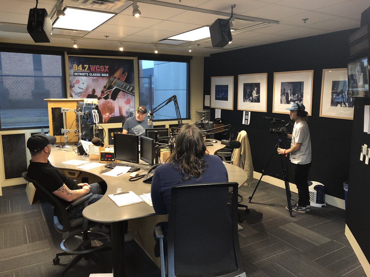About to live on #WCSXRadio in Detroit #1BTNRadio #VisitDetroit