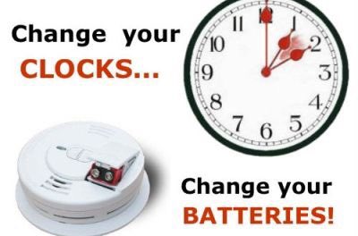As we spring ahead this morning, dont forget to change your smoke and carbon monoxide batteries!
