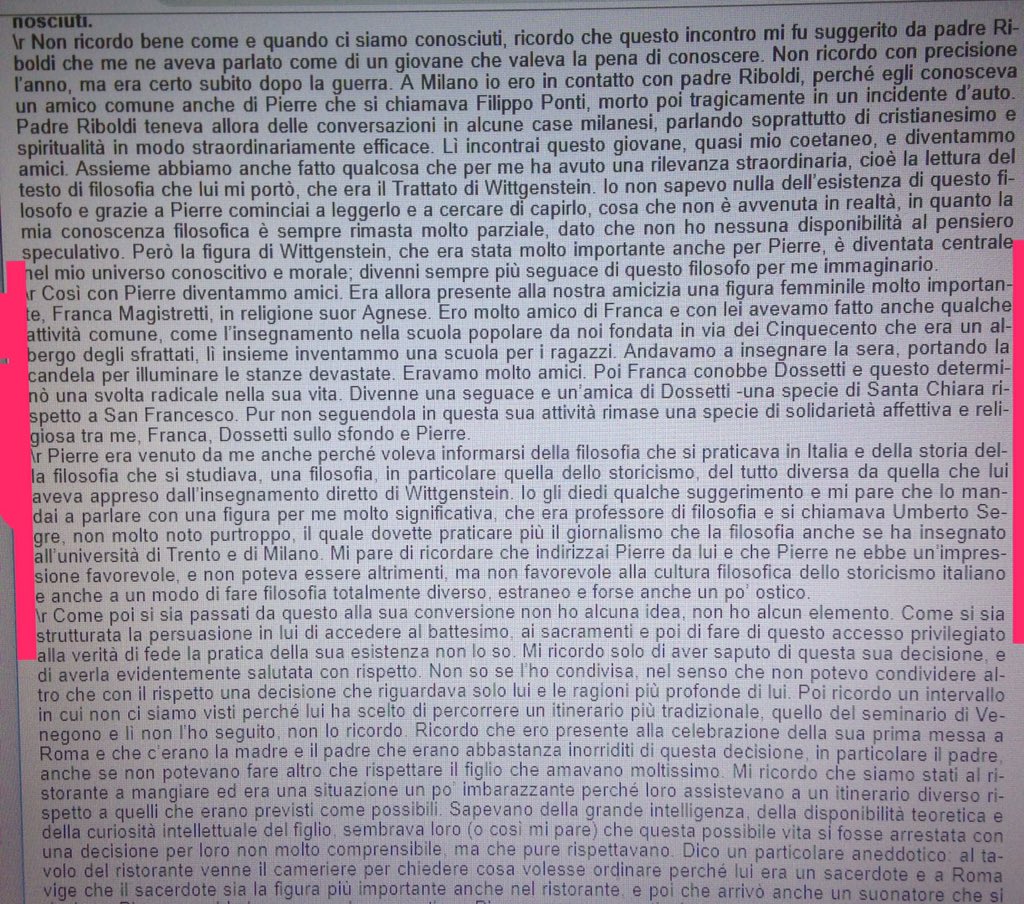 sara_facchini's tweet image. In memoria di Suor Agnese (al secolo D.ssa Franca Magistretti). La sua storia fu parte di un momento importante della Storia italiana. Qui in un ricordo di Michele Ranchetti.