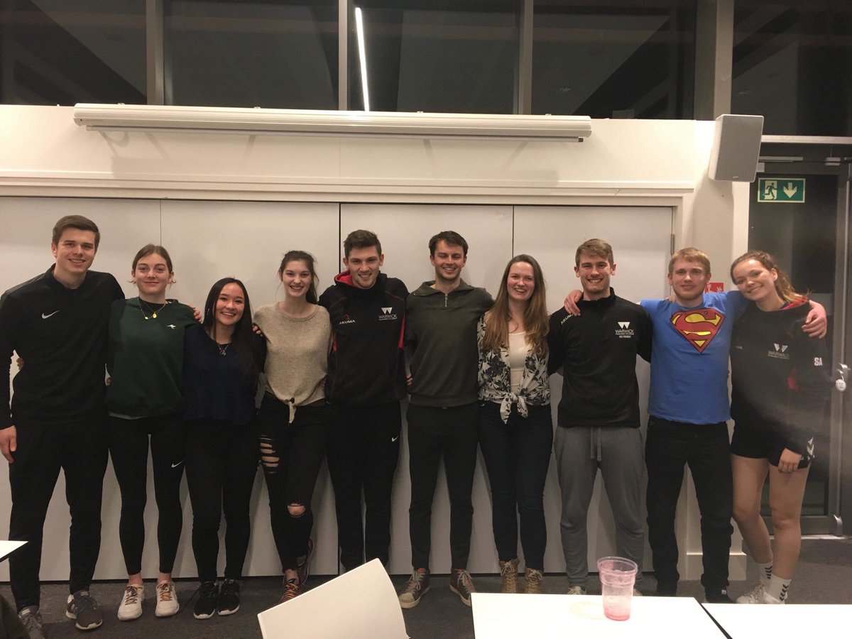 WarwickHandball's tweet photo. After this week’s elections, the handball club has officially voted on its exec for the new year! With a couple of new positions, as well as some Election Day changes, the new exec looks as follows: https://t.co/41AzBnM7Oh
