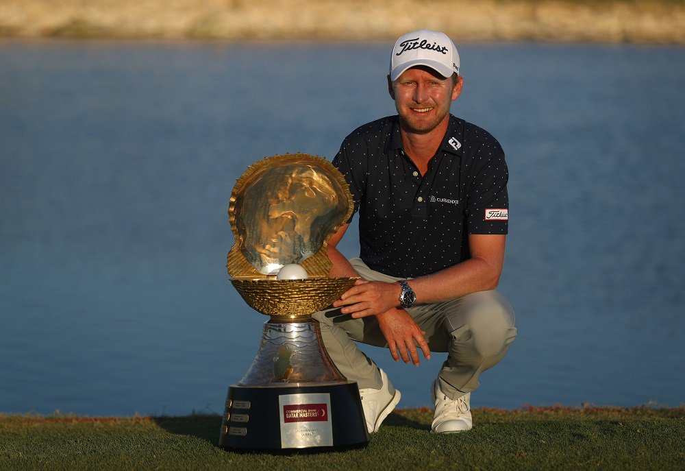 Sunshine_Tour's tweet photo. It's getting better for @JustinHarding60 - He wins @CBQatarMasters 

Incredible week for SA golf as @BezChristiaan @FredVR_ and @gcoetzeegolf finnish in 9-way share of 2nd

20 @Darrenfichardt1 
27 @jwaltersgolf 
38 @jakesgolf62 
42 @JagerLouis 

Scores: https://t.co/bzq2LefFBe https://t.co/QEJlXz75GI