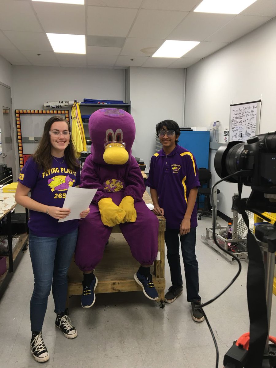 team2655's tweet photo. This past week we have continued to work on robot updates and prepared for the competition at Guilford this upcoming week. On Saturday, we filmed the chairman’s video and are working on finishing up documentation. Can’t wait to see all of our NC teams this next weekend! #team2655 https://t.co/SutPsObTkt