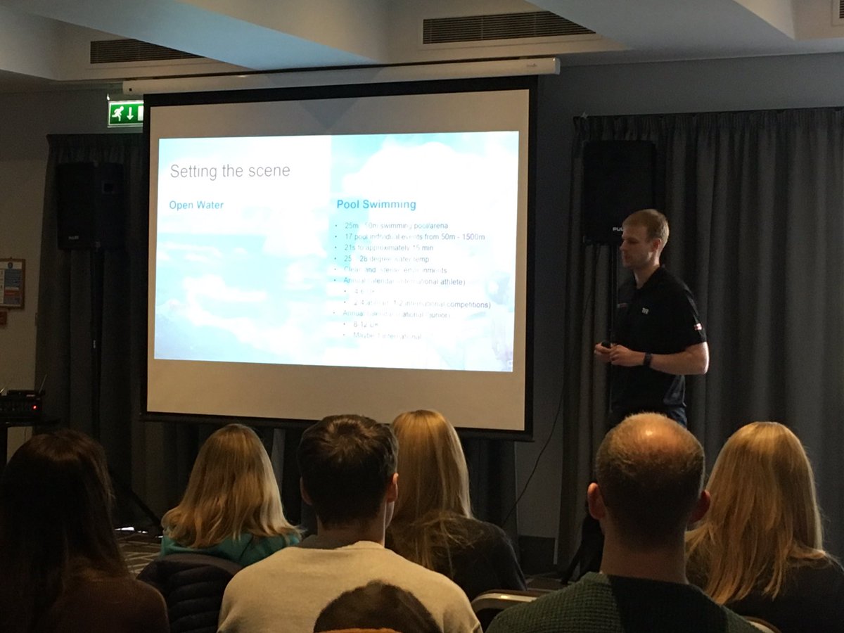 dianeelliot44's tweet photo. Post lunch nutrition talk learning about race day nutrition to fuel the race @Swim_England https://t.co/aZbfF7dzMw