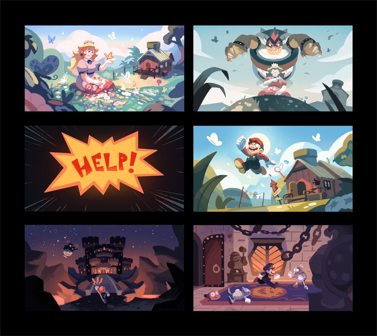Nathalie F A Twitter Happy Mario Day I Recommend Spending It By Reading A Big Comic Of Super Mario Rpg I Made This Past Year Which Indeed Has Mario In It And