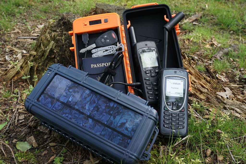 Going #offgrid? Power hungry #satphones need backup power. #myRokPak is the perfect solution. #iridium #satphone #offthegrid #goexplore #solarpower