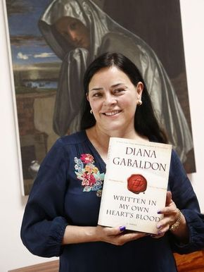 BarssFreddie's tweet photo. Diana Gabaldon: "I think the Outlander books will end in about 1800 in Scotland. If this tells you anything, more power to you. The last book will have a happy ending, https://t.co/Ql0nnqspt2