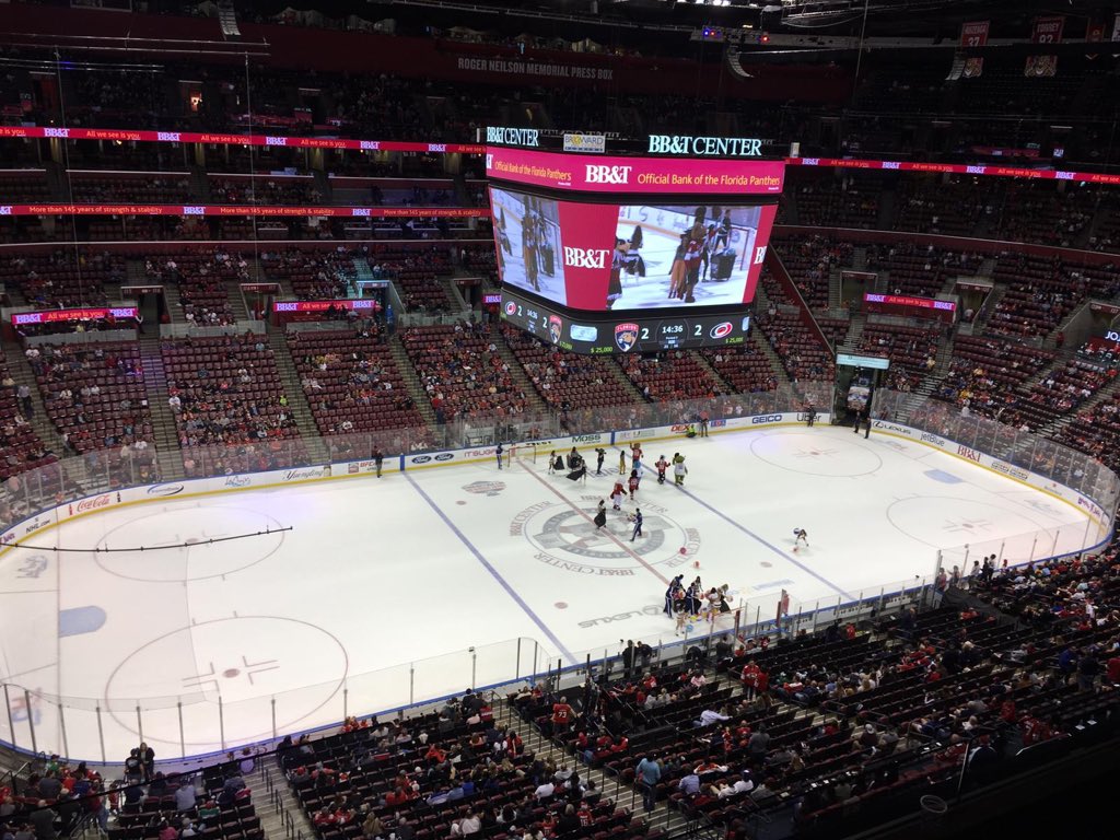 Thanks for the great experiences! <a href="/TBLightning/">Tampa Bay Lightning</a> <a href="/FlaPanthers/">Florida Panthers</a>