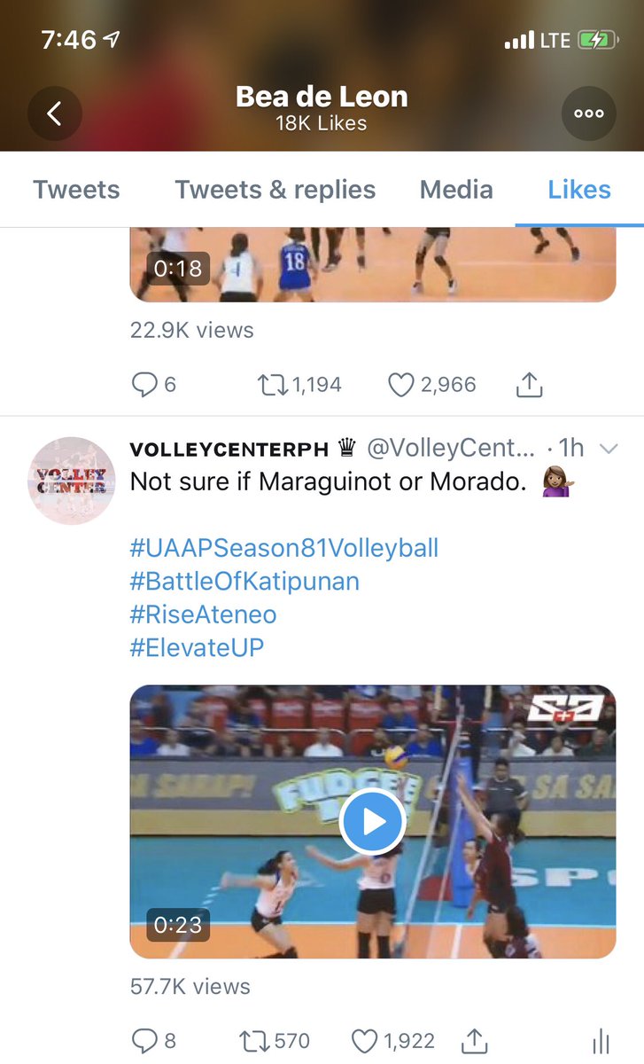 Hello there Maddie, Deanna, and Bea!

#RiseAteneo
#UAAPSeason80Volleyball