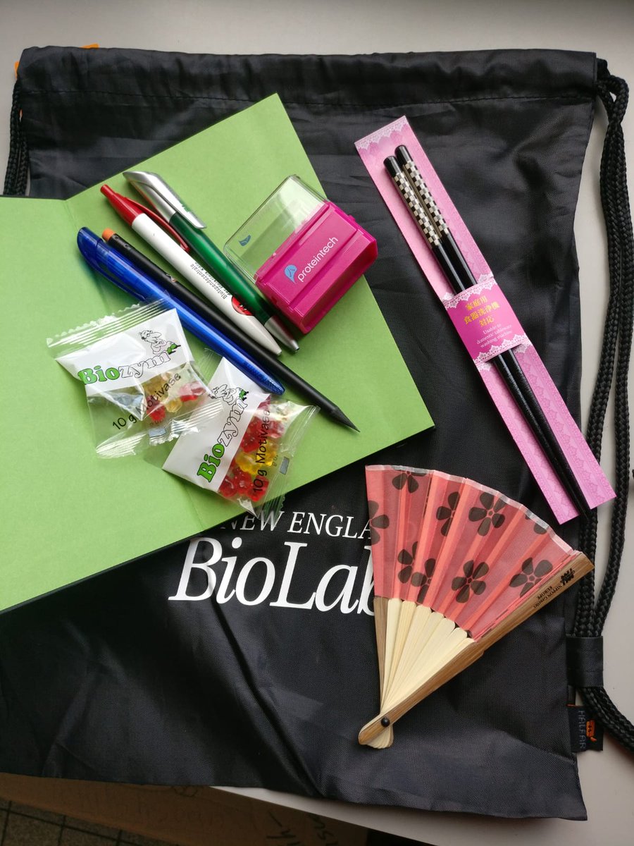 CiB_Cologne's tweet photo. Curious what will be in your Goodie Bag? A big thank you to our sponsors @NEBiolabs @biomol @lexogen
@mettlertoledo @NikonNews @Proteintech @Rick_Scavetta
@FEBSJournal, Microsynth Seqlab and Cologne Graduate School for Ageing Research!
Visit: https://t.co/hns9zwagxz
#CiB2019 https://t.co/emXthFXKzx