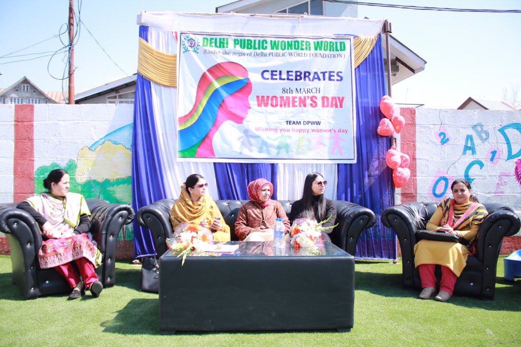 KHALIDMAGRAY3's tweet photo. School celebrates International Women’s Day

Srinagar, March 10: Delhi Public Wonder World, Srinagar celebrated the International Women's Day on Sunday.

The theme for the program to mark this year's International Women’s Day was “Think Equal, Build Smart, Innovate for change.” https://t.co/7TYbvmZg5T