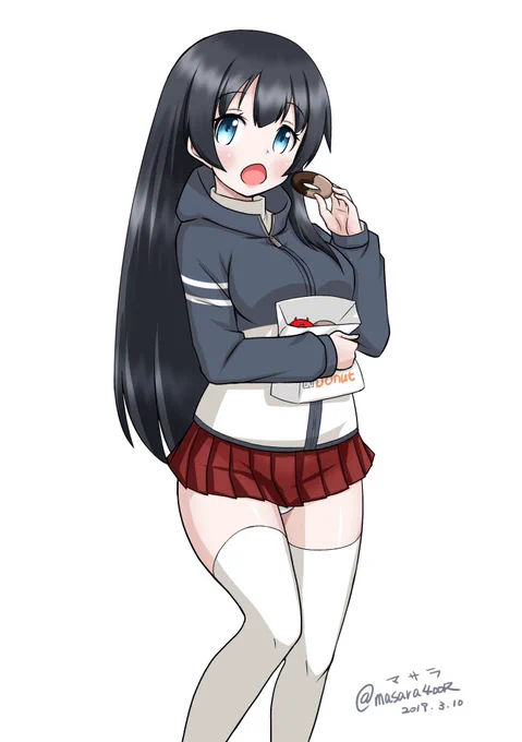 #艦これ版深夜の真剣お絵描き60分一本勝負
#艦これ版真剣お絵描き60分一本勝負_20190310
#阿賀野
おやつ姉 