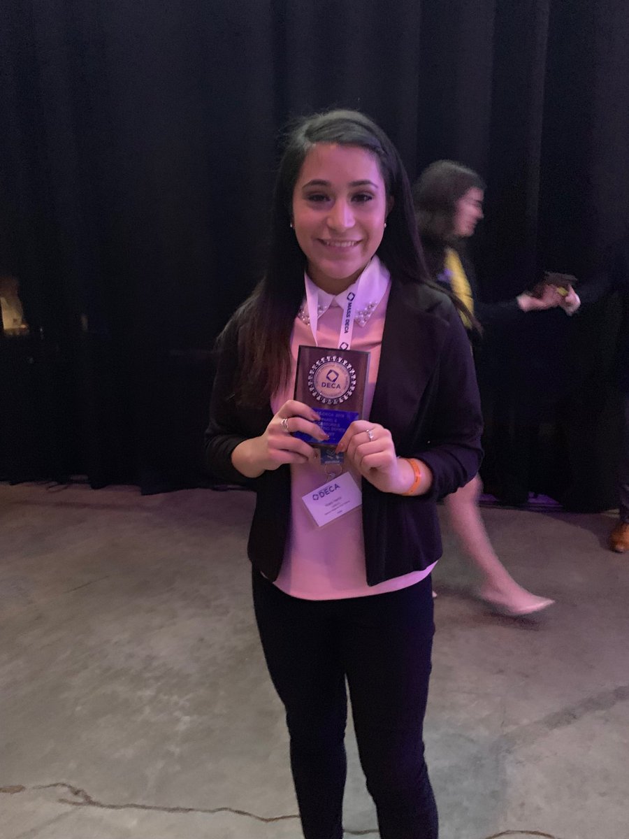 Congrats to Kiki Hentz! Top 10 AAM! #NipmucDECA