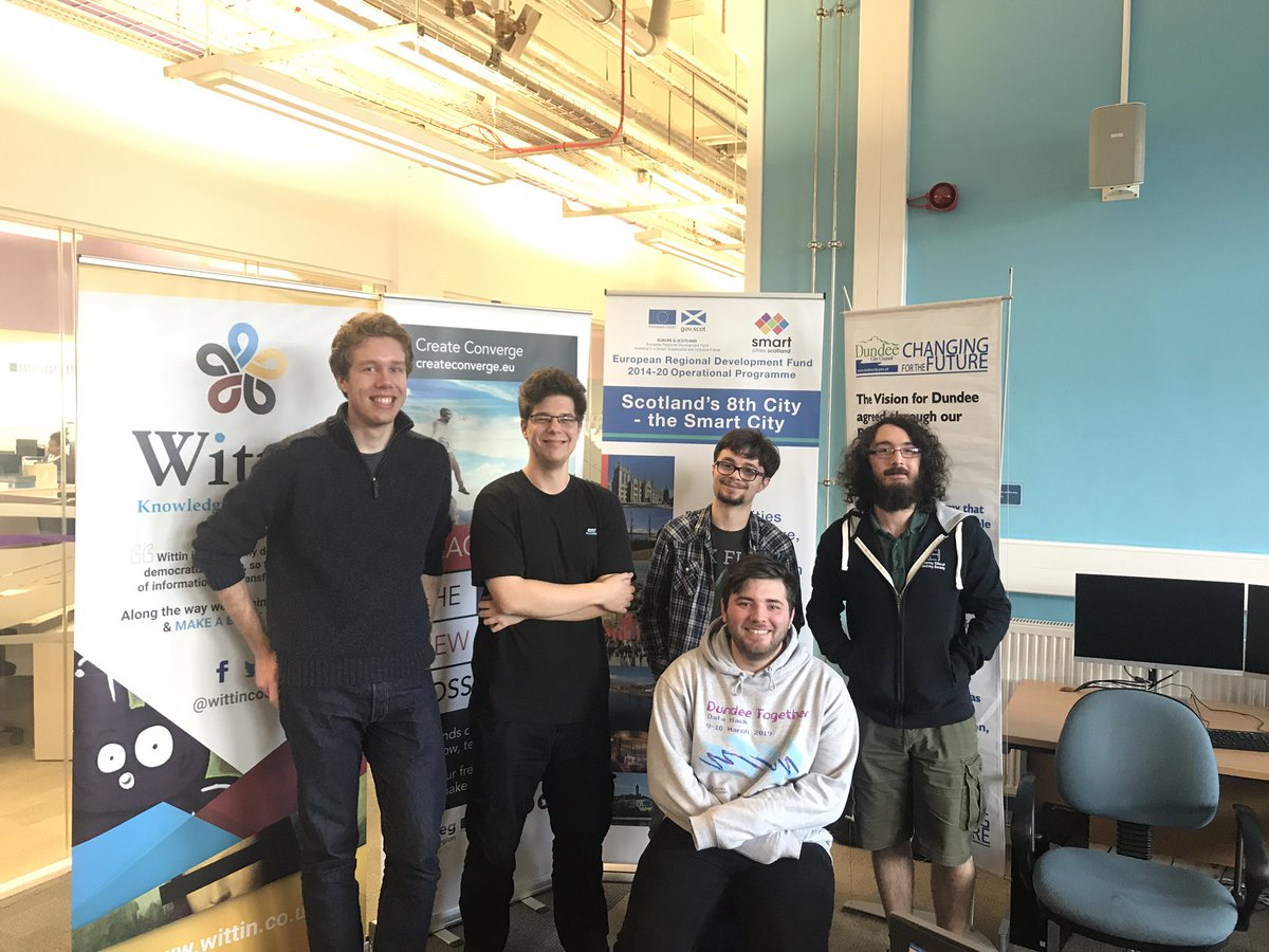 opendundee's tweet photo. #datatogether #datafest 

Well done to everyone involved, lots of great ideas!! 

@wittincouk @Create_Converge @scottishcities @DataFest_ @DundeeCouncil @AbertayUni https://t.co/4TQeP1QglK