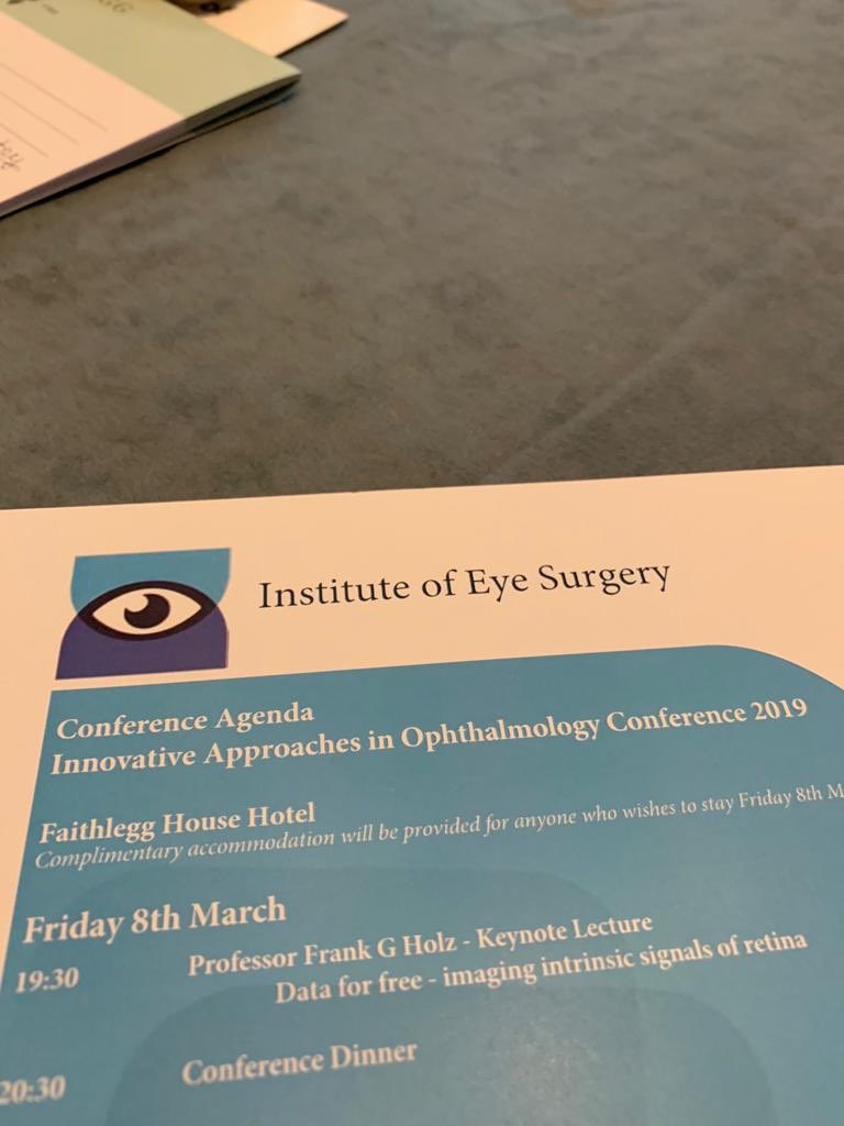 Instinctive__UK's tweet photo. Great programme at the Institute of Eye Surgery Meeting @Faithlegghouse in Waterford thsi weekend. Highlights included the keynote talk from Professor Frank Holz & also Eugene Ng discussing the @OD_OS_Navilas eye-tracking retinal laser #IOES #retina #navilas #subthresholdlaser https://t.co/4XxLjkkcZ8