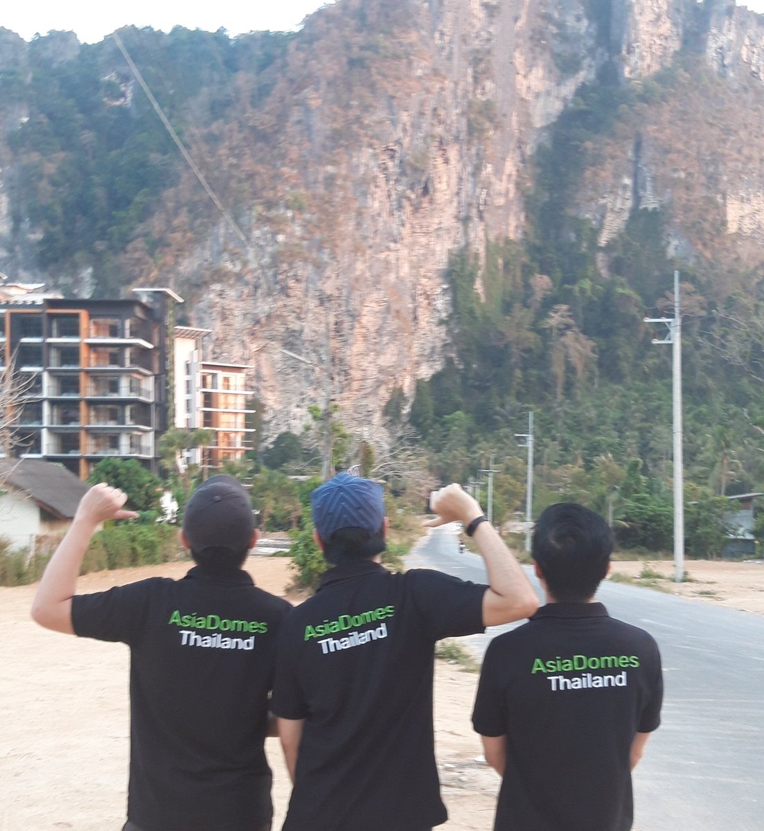 asiadomes's tweet photo. AsiaDomes team is ready🔊#booking #glamping #adventurous #thailand #krabi #comingsoon https://t.co/gkt1HLagJ5
