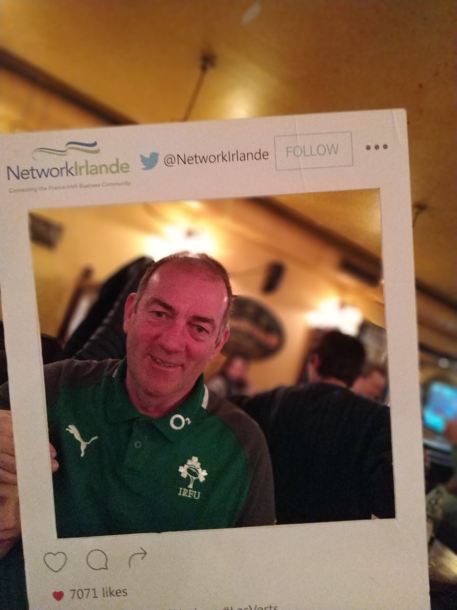Irish_in_France's tweet photo. Ready to cheer on the Boys in Green #IREvFRA #SixNations2019 #Meetup @Irish_in_France with @NetworkIrlande #Corcorans #Bastille 🇮🇪🇫🇷 https://t.co/iAh7D792Tg