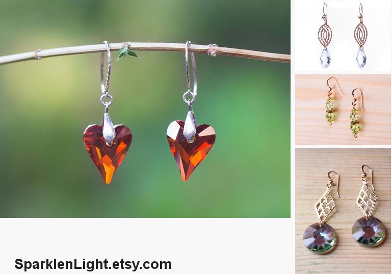 spiralshan's tweet image. Red heart earrings, Red heart crystal dangle #jewelry #earrings @EtsyMktgTool etsy.me/2CZtk2A #redheartearrings #redearrings