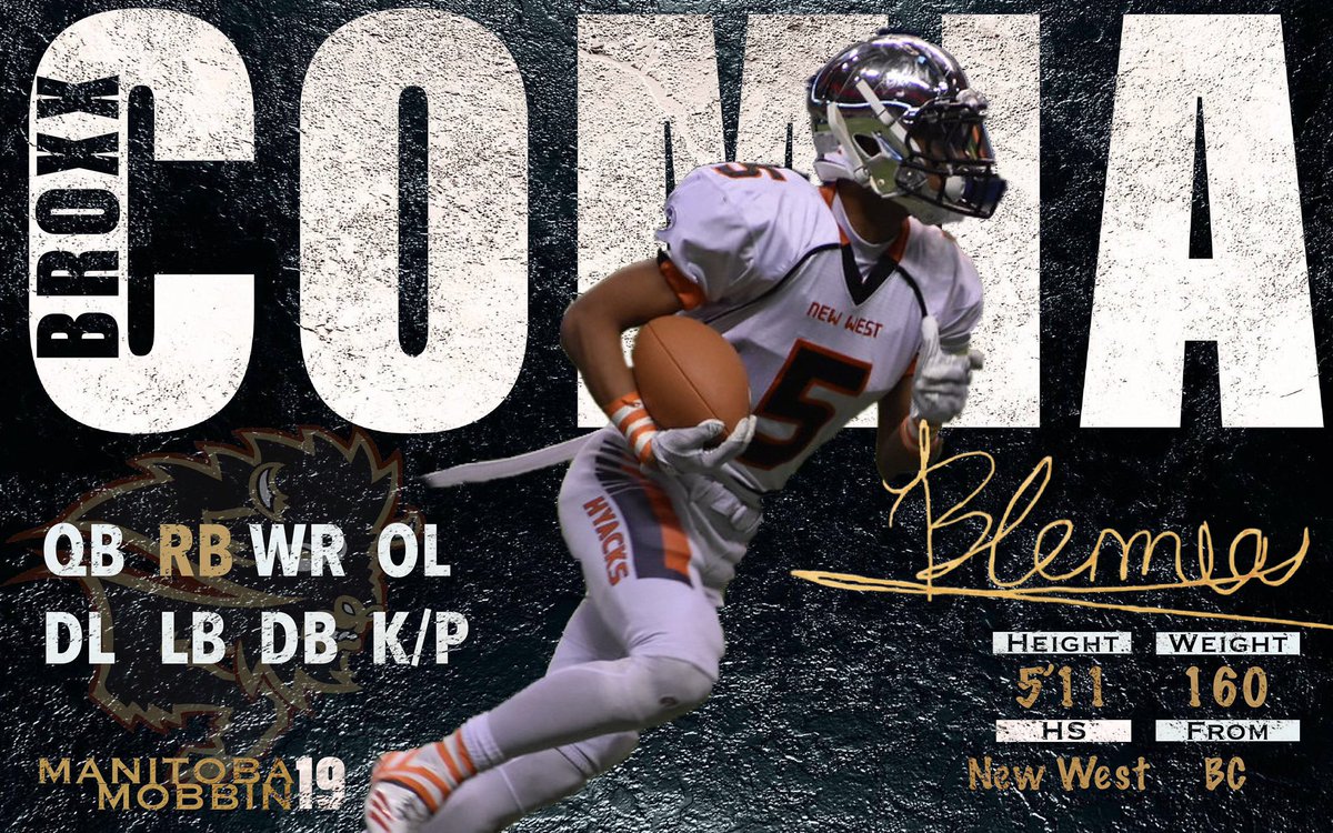 MBBisons's tweet photo. 🚨 SIGNING ALERT 🚨

The Bisons are proud to announce the signing of @chatfootball Top-100 @ComiaBroxx.

In his senior year Broxx rushed the ball for 5️⃣4️⃣4️⃣ yards and 7️⃣ TD’s while averaging over an eye popping 1️⃣1️⃣ yards per carry!

Welcome to the Herd Broxx!

#GoBisons https://t.co/rCs6K4LEPN