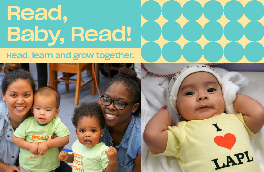 two women with babies and a baby wearing i heart lapl shirt