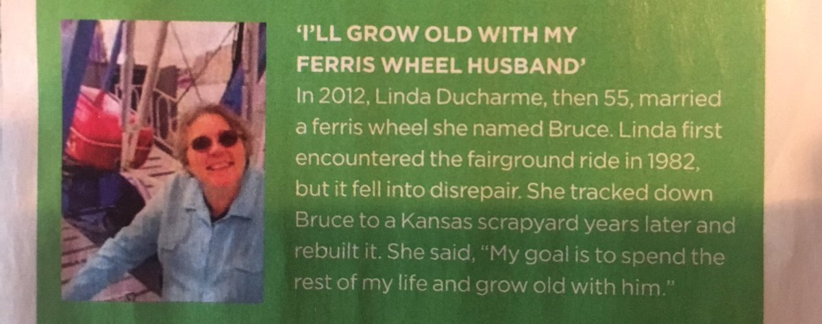 GrantTucker's tweet photo. Linda wants you to know she’s definitely not a lesbian. She’d never marry a female ferris wheel. https://t.co/3mNv5KdPlz