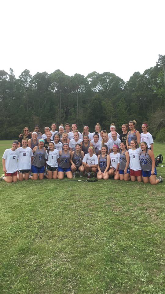 unfwlax's tweet photo. Thank you to @FSUwomensLAX for a fun and tough game yesterday! Proud to celebrate #InternationalWomensDay through a well played game of lacrosse. 💪🏻🥍 #GrowTheGame #SWOOP https://t.co/gXT6DwUvOg