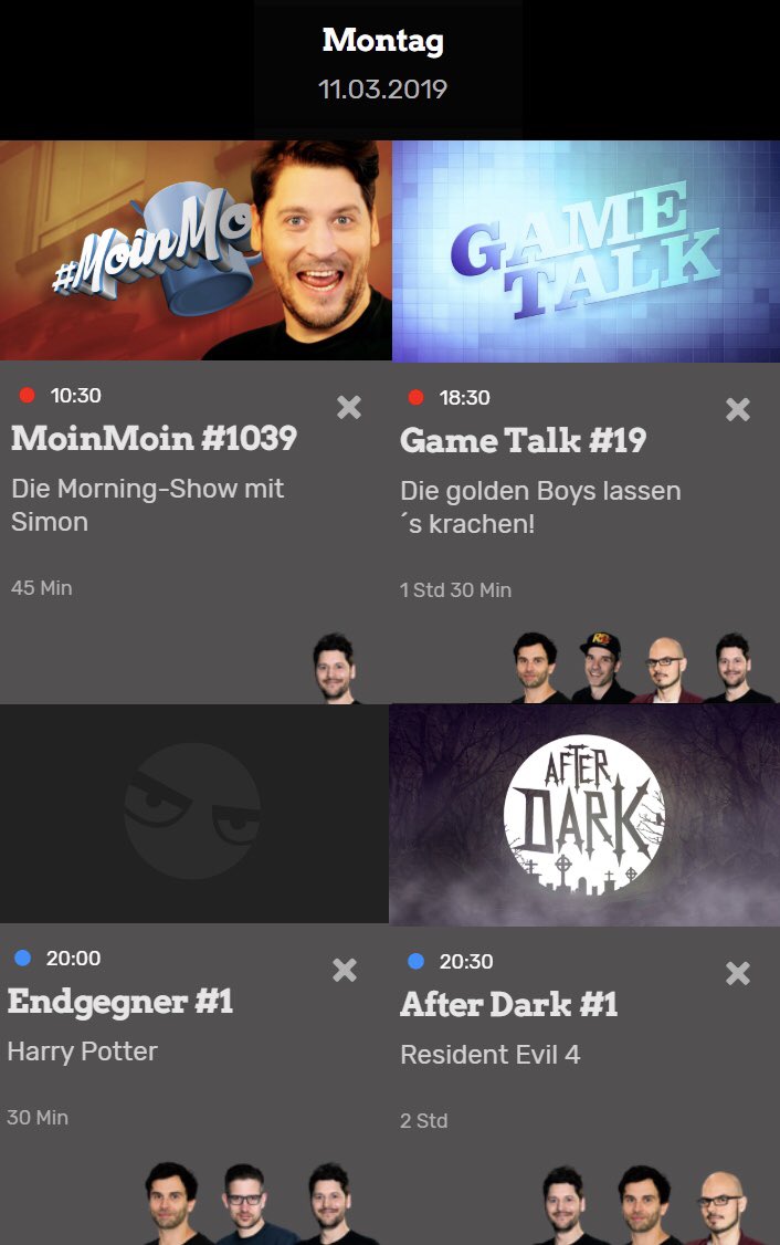 EduardLaserToGo's tweet photo. Mon-Tag
#SimonTV #rbtv https://t.co/4c4vl29Ckh